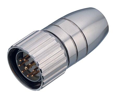 일러스트 99 4645 00 06 - M23 케이블 커넥터, 콘택트 렌즈: 6, 6.0-10.0mm, 차폐 가능, 솔더, IP67