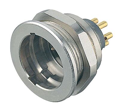 Illustration 09 4843 25 19 - Push Pull Male panel mount connector, Contacts: 19, unshielded, solder, IP40