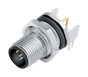 Automation Technology - Sensors and Actuators--Male panel mount connector_763_3_FS_SchBl_wi