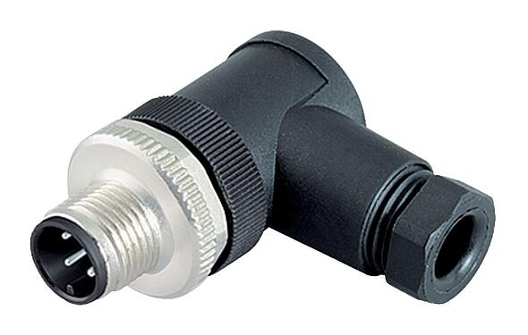 Illustration 99 0491 52 12 - M12 Male angled connector, Contacts: 12, 6.0-8.0 mm, unshielded, solder, IP67, UL