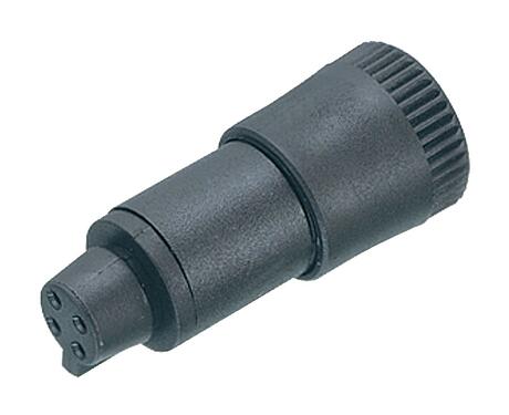 Illustration Snap-In Female cable connector, Contacts: 5, 3.5-5.0 mm, unshielded, solder, IP40
