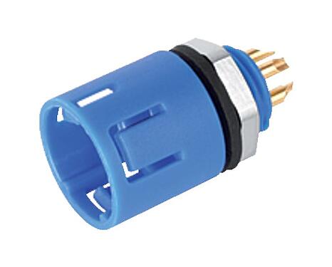Illustration 99 9227 060 08 - Snap-In Male panel mount connector, Contacts: 8, unshielded, solder, IP67, UL
