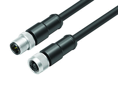 Средства автоматизации - датчики и сервоприводы--Соединительный кабель кабельный штекер - кабельная розетка_VL_KSM12-77-3529_KDM12-77-3530-50705_schirm_black