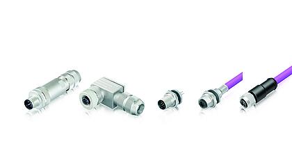 M12-B kodierte Steckverbinder