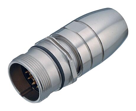 일러스트 99 4649 00 06 - M23 커플링 플러그, 콘택트 렌즈: 6, 6.0-10.0mm, 차폐 가능, 솔더, IP67