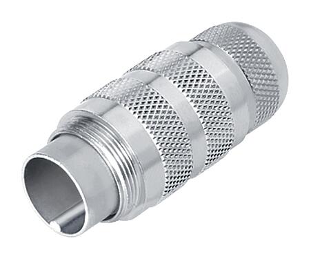 Illustration M16 Male cable connector, Contacts: 7 (07-a), 4.1-7.8 mm, unshielded, crimping (Crimp contacts must be ordered separately), IP67, UL 2238, Short version