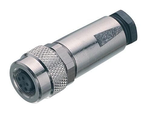 일러스트 99 0406 10 03 - M9 케이블 소켓, 콘택트 렌즈: 3, 3.5-5.0mm, 차폐 가능, 솔더, IP67