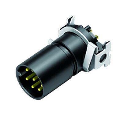 Illustration 09 0433 601 05 - M12 Male receptacle, Contacts: 5, shieldable, SMT, IP67, for SMT