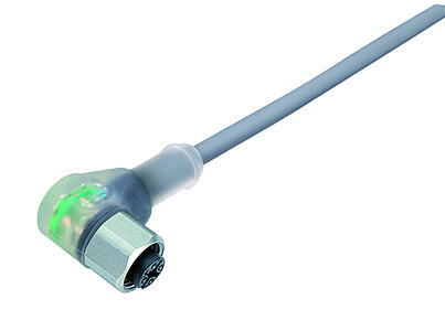 Automation Technology - Sensors and Actuators--Female angled connector_763_2_WDVA_DG_SK_trans_PVC