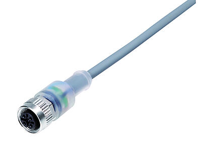 Automation Technology - Sensors and Actuators--Female cable connector_763_2_KD_SK_LED_PVC