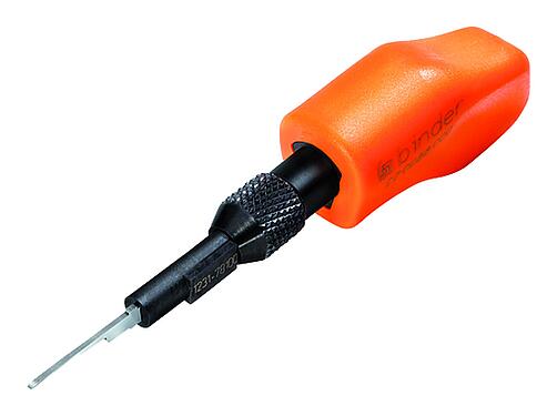 Illustration M16 Outil de démontage, pour les contacts à sertir