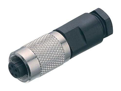 일러스트 99 0402 00 02 - M9 케이블 소켓, 콘택트 렌즈: 2, 3.5-5.0mm, 차폐되지 않음, 솔더, IP67