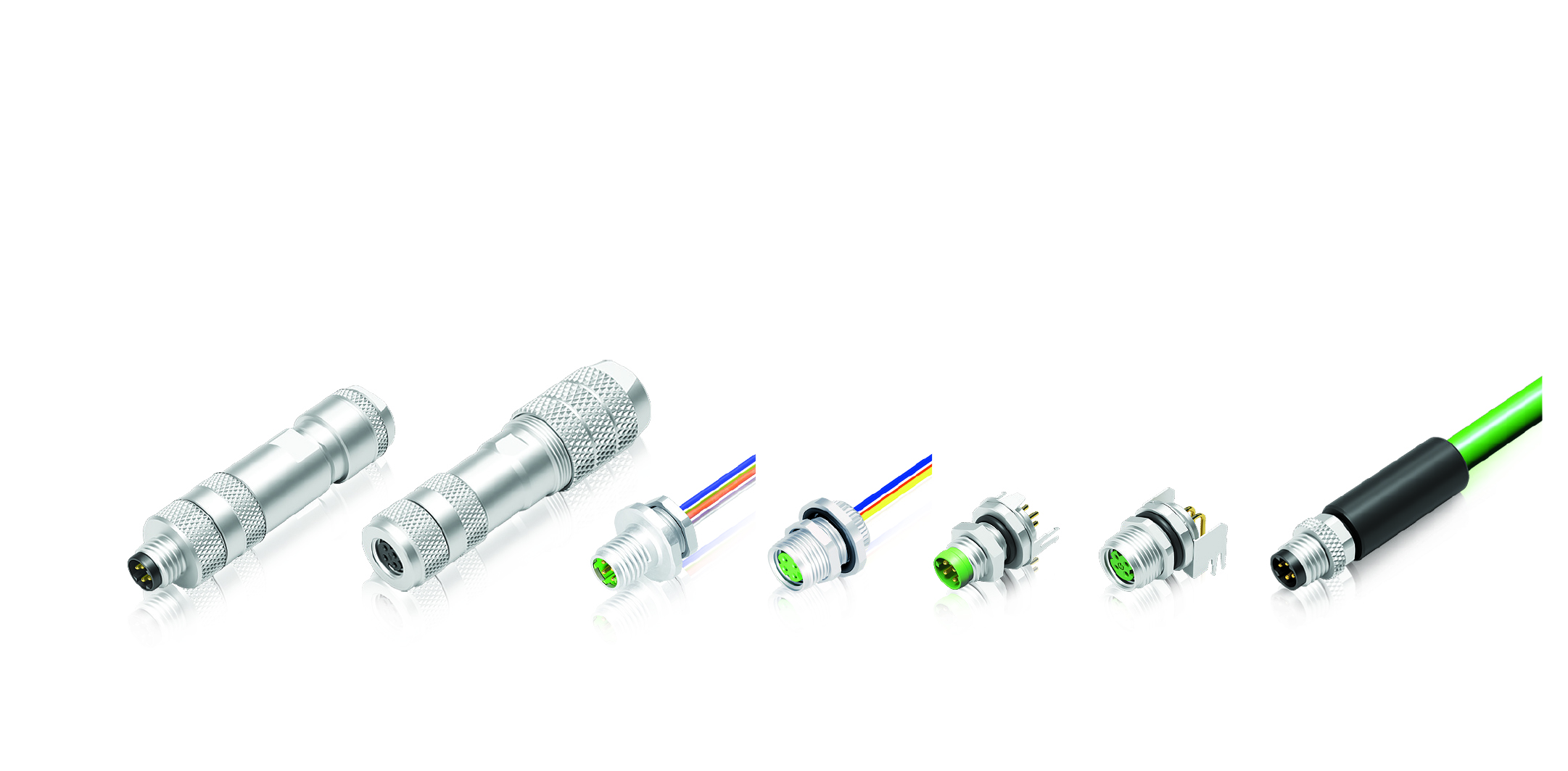 Clavijas de sensor M8 con codificación D para la tecnología de automatización